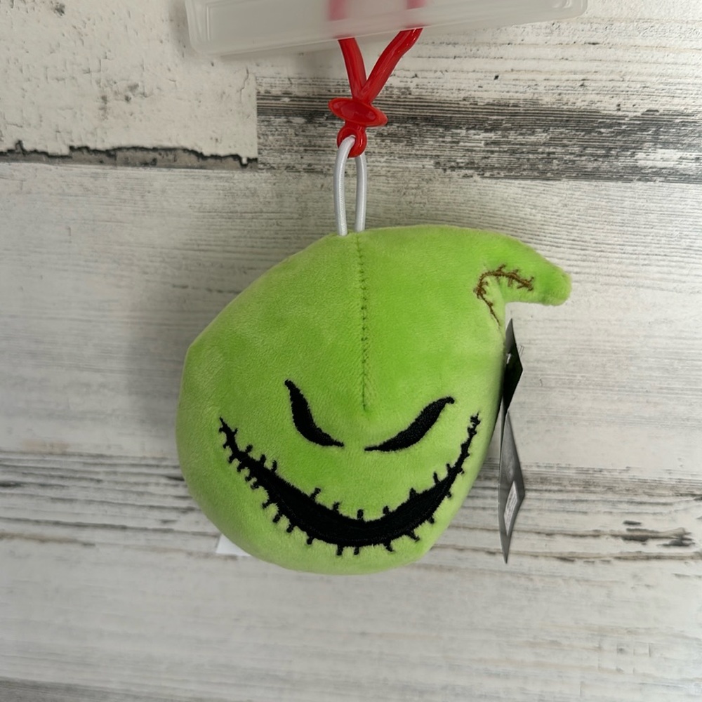 The Nightmare Before Christmas Oogie Boogie Plush Bag Clip NEW